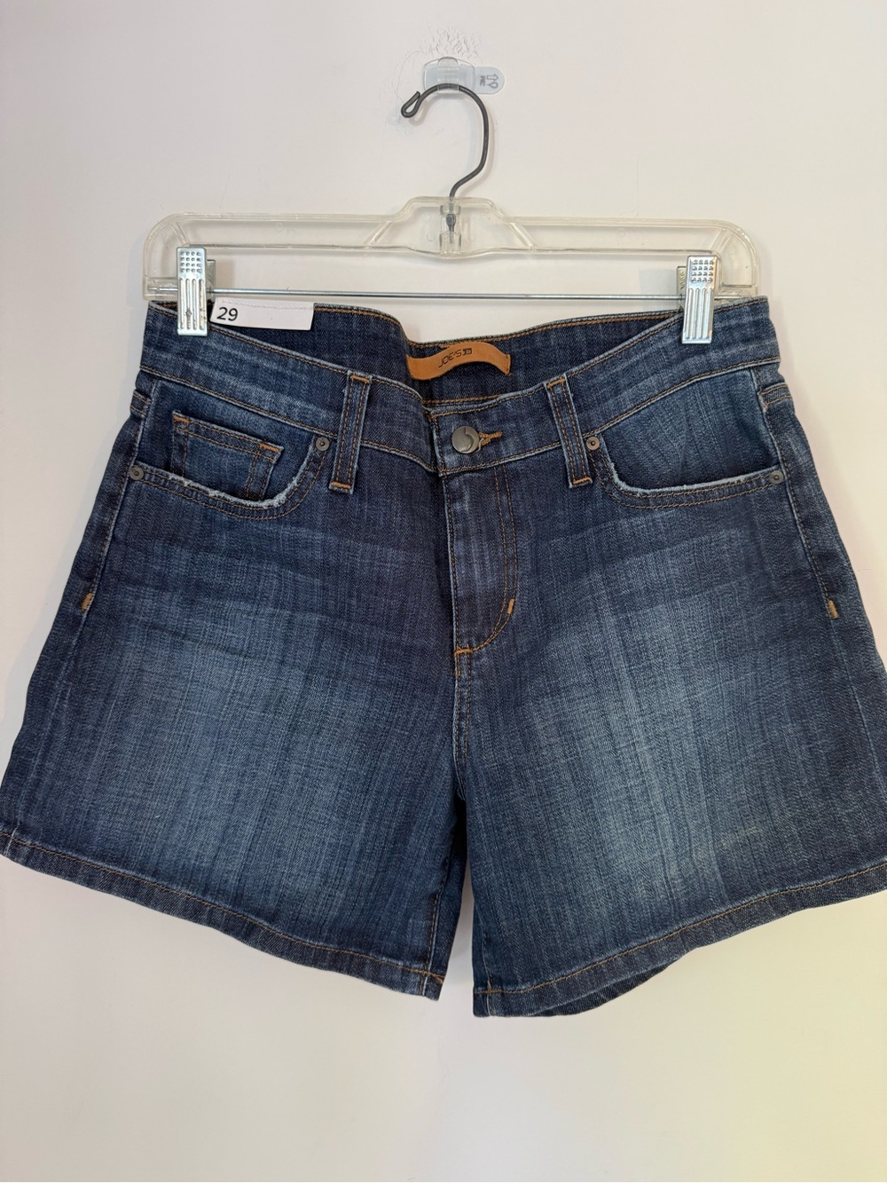 NWT Joe’s Jeans Emmie The Rollie Denim Shorts Size 29 Medium Wash